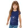 Dívčí tričko Unicorn - navy - velikost 122