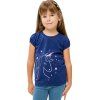 Dívčí tričko Unicorn - navy - velikost 122