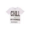 Chlapecké tričko Chill - bílá - velikost 164