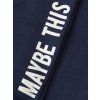 Unisex mikina Maybe - Navy - velikost 170