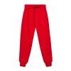 Unisex tepláky Basic - Červená - velikost 170