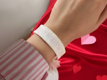 Látkový náramek "Maminka"