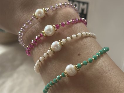 BFF náramek s Perlou Rosa