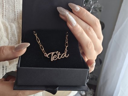 Teta Rosegold Řetízek