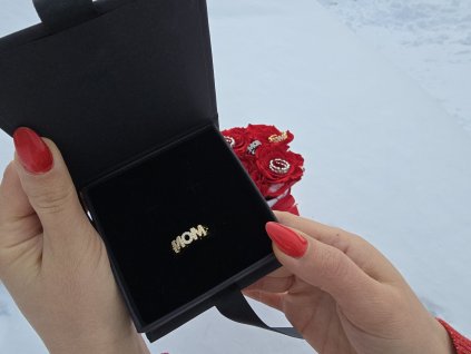 Prstýnek MOM Zlatý