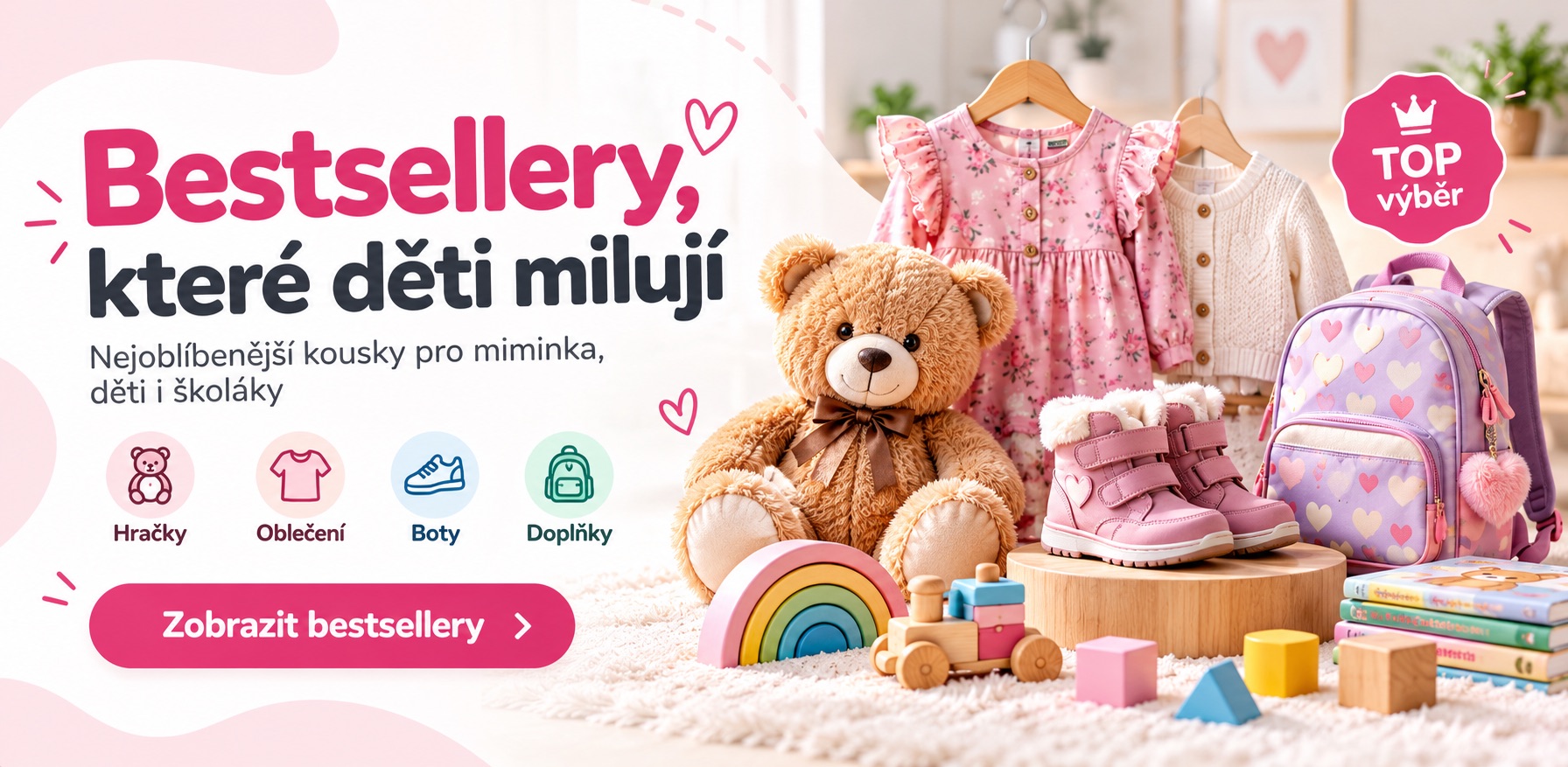 Bestsellery - nejprodávanější produkty na MomKids.cz