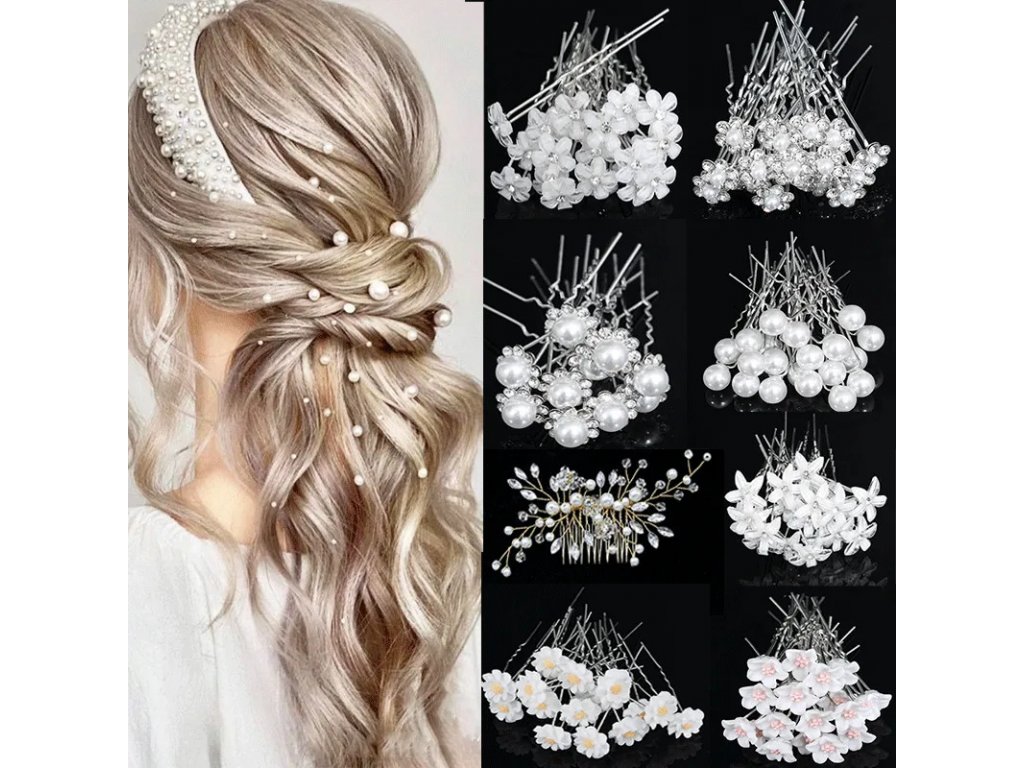 Silver Color Pearl Rhinestone Wedding Hair Combs Hair Accessories for Women Accessories Hair Ornaments Jewelry Bridal.jpg