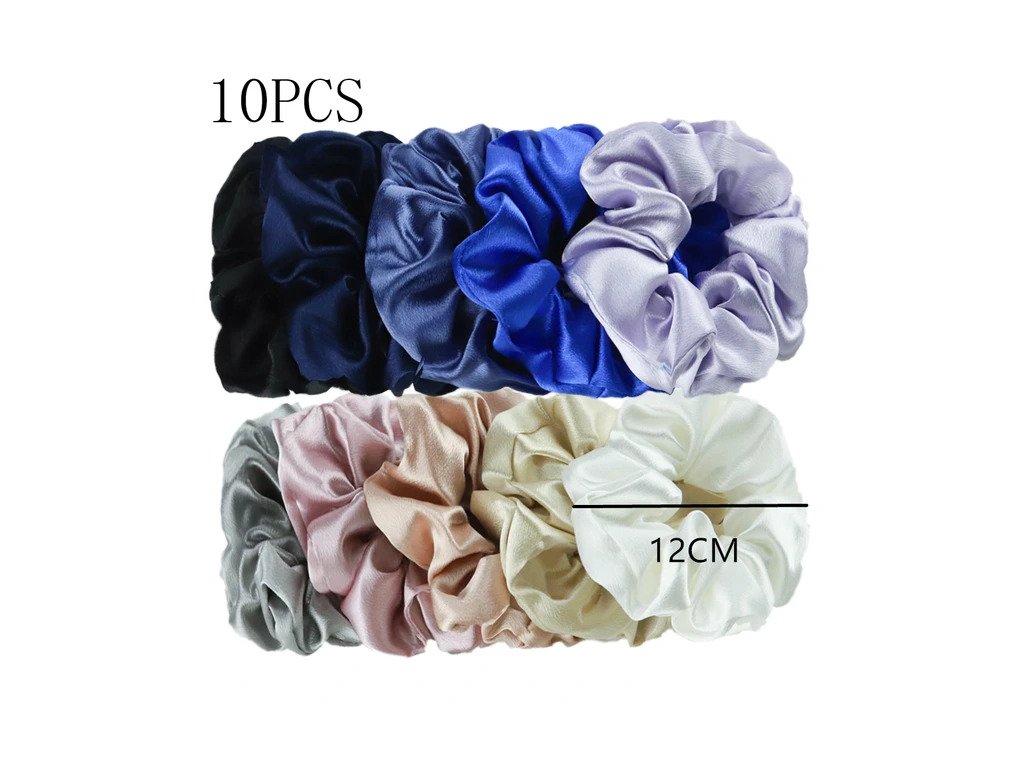 25 10 6 1pc Vintage Satin Scrunchies Girls Elastic Hair Bands Ponytail Holder Ties Rubber Bands.jpg 640x640.jpg (10)