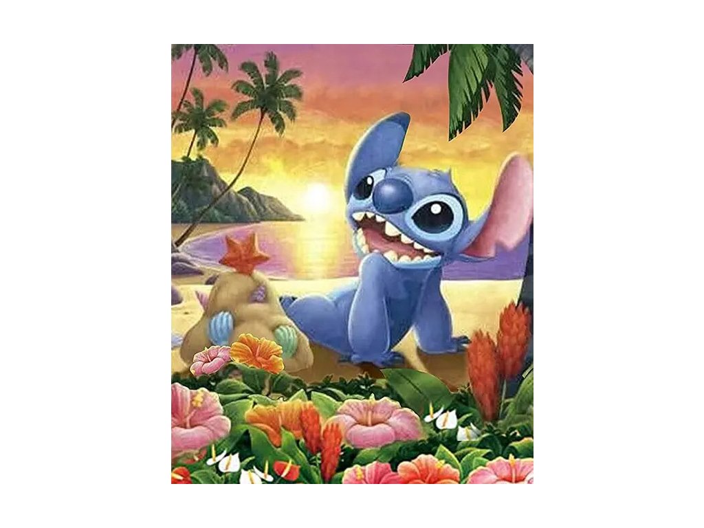 5D Diamond Painting Stitch Disney Diamond Art Full Drill Cross