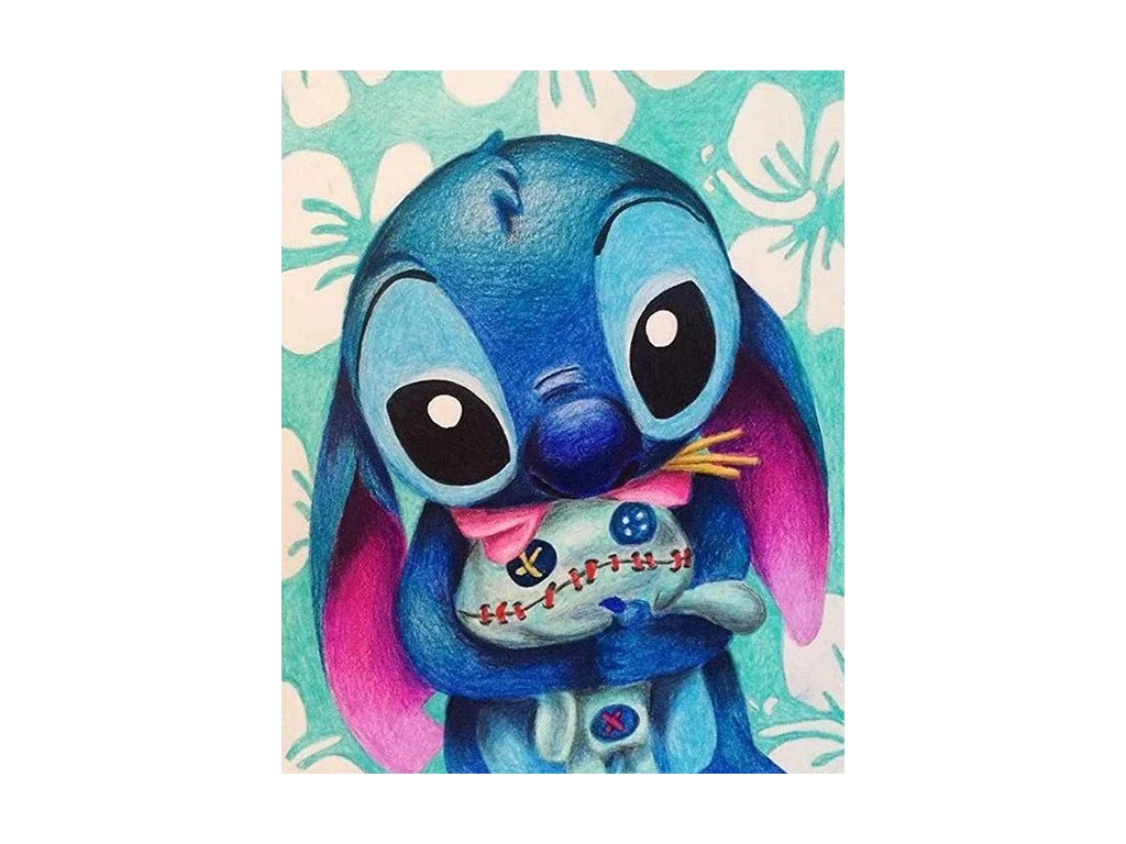 5D Diamond Painting Stitch Disney Diamond Art Full Drill Cross