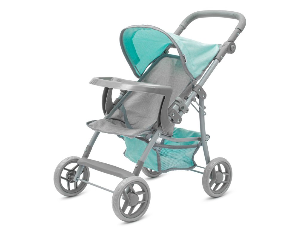 Sportovni kočárek pro panenky Baby Mix Lana mint (Barva Multicolor)