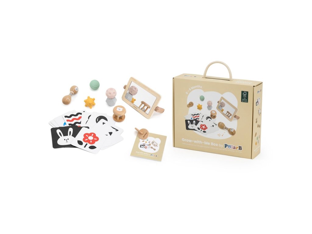 Edukační set Viga PolarB Grow with Me - Senzory smyslů (Barva Multicolor)