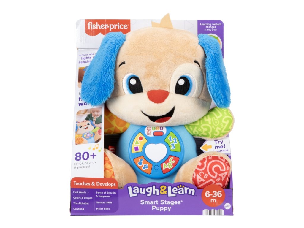 Fisher price Smart stages mluvící pejsek CZ/SK/ENG/HU/PL