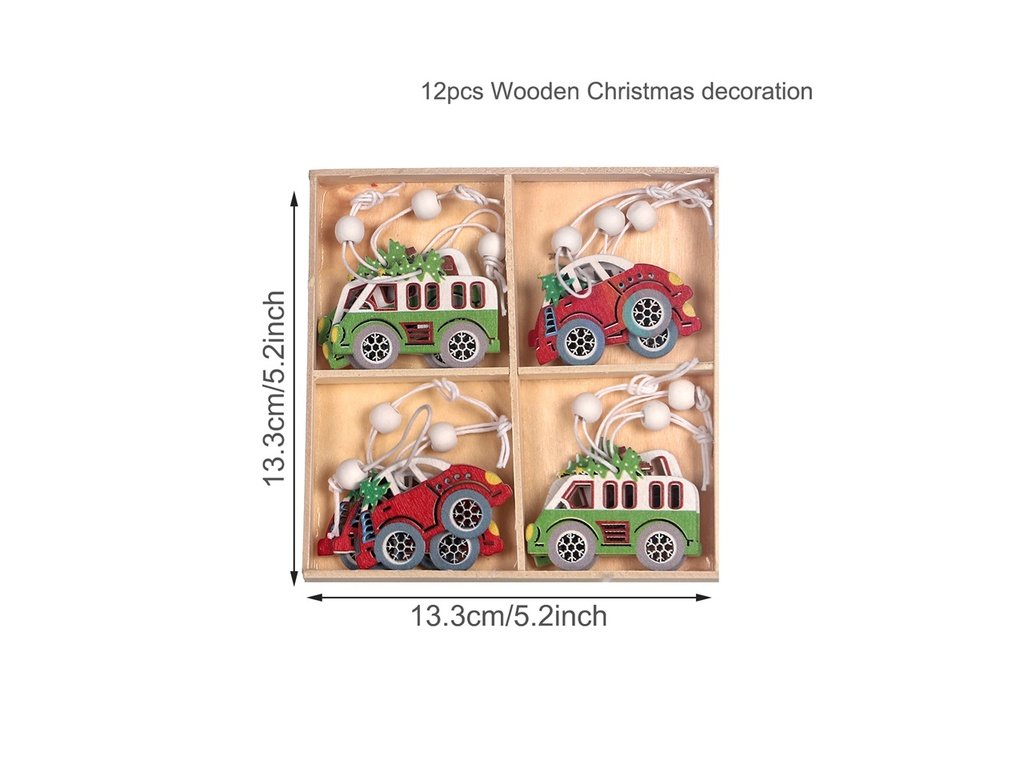 Wooden Christmas Pendant Merry Christmas Decor for Home 2023 Navidad Ornaments Christmas Tree Decor Xmas Gifts.jpg 640x640 (14)