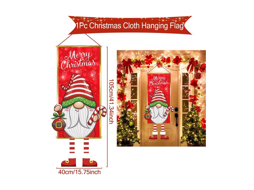 Merry Christmas Hanging Flag Christmas Decorations For Home Door Christmas Ornaments Xmas Gifts Navidad Decor 2023.jpg 640x640 (14)