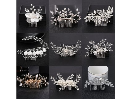 Trendy Handmade Tiara Wedding Hair Comb Leaf Flower Bridal Hairpins Pearl Rhinestone Head Jewelry Girls Wedding.jpg (1)