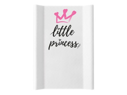 prebalovaci podlozka tvrda mdf vyvysene boky little princess 50 x 70cm bila nellys