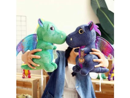23CM Little Flying Dragon Doll Dinosaur Stuffed Soft Animal Plush Toy Tyrannosaurus Rex Doll Children s.jpg (kopie)