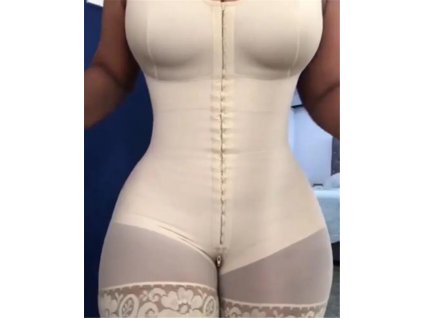 Fajas Shapewear High Compression Bodysuit Girdles with Brooches Bust for Daily and Post Surgical Use Slimming.jpg (1)