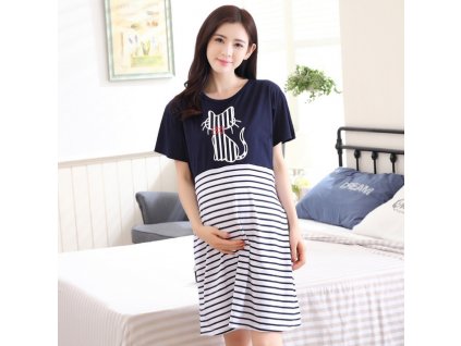 Fashion Maternity Dress Mom Nursing Dress Feeding Clothes Breastfeeding Clothes for Women Pregnancy Dress Maternity Dresses 0