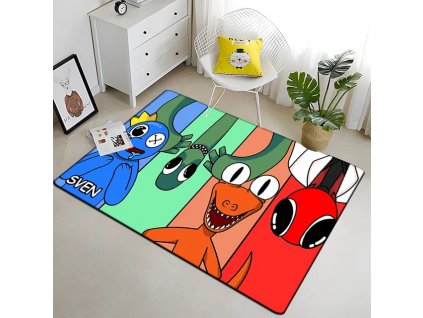 Game Rainbow Friends Cartoon Printed Carpet Restroom Floor Mat Area Carpet Outdoor Carpet kitchen mat Living.jpg 640x640.jpg (10)