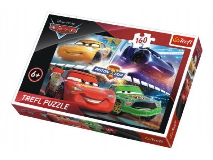 Puzzle Cars 3 Disney 41x27,5cm 160 dílků v krabici 29x19x4cm