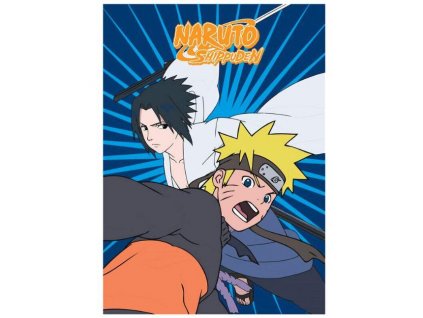 FLÍSOVÁ DEKA NARUTO (Velikost uni)