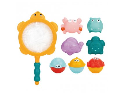 Hračky do koupele 8ks Baby Mix (Barva Multicolor)