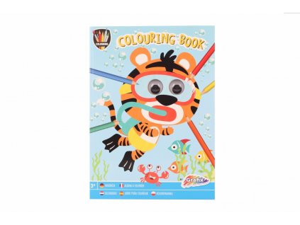 Omalovánky Veselá  zvířátka