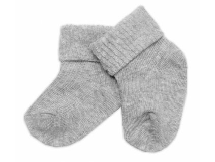 Kojenecké ponožky, Baby Nellys, šedé
