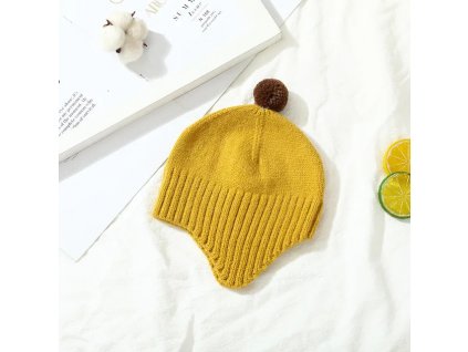 Winter Baby Beanie Cap Cartoon Bear Ear Protection Knitted Hat for Toddler Boys Girls Cute Korean.jpg 640x640.jpg (1)