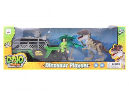 Sada s dinosaurem na baterie