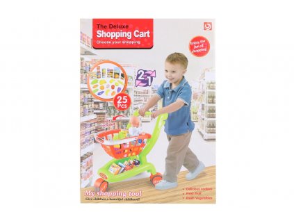 Nákupní košík s doplňky