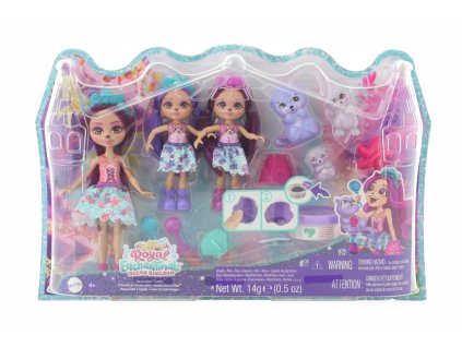 Enchantimals rodinný set - vydry HCF96