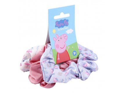 SADA 3 KS GUMIČKY DO VLASŮ PEPPA PIG