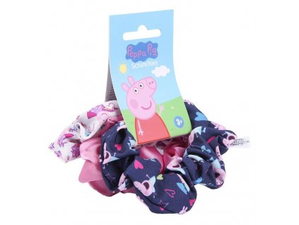 SADA 3 KS GUMIČKY DO VLASŮ PEPPA PIG