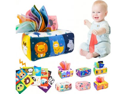 Baby Montessori Toy Magic Tissue Box Educational Learning Activity Sensory Toy For Kids Finger Exercising Busy.jpg