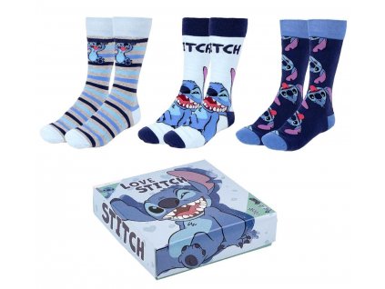 SADA 3 KS PONOŽKY STITCH