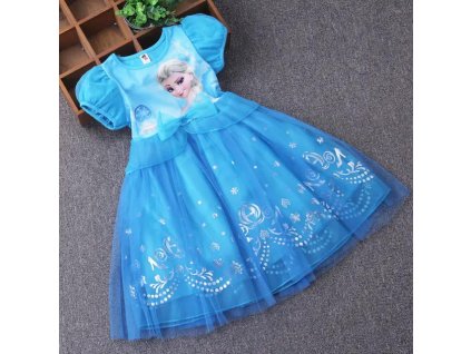 Summer Kids Clothes Pretty Korean Little Girls Dresses Frozen Elsa Anna Princess Party Costume Vestidos Bow.jpg 640x640.jpg (16)