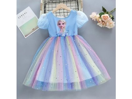 Summer Kids Clothes Pretty Korean Little Girls Dresses Frozen Elsa Anna Princess Party Costume Vestidos Bow.jpg 640x640.jpg (18)
