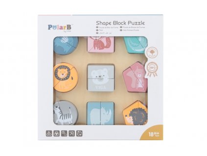 Dřevěné puzzle pro nejmenší
