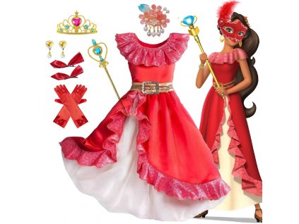 Elena Dress Girl Princess Cosplay Costume Children Birthday Party Surprise Gift Avalor Fancy Frock Anime Role.jpg (1)