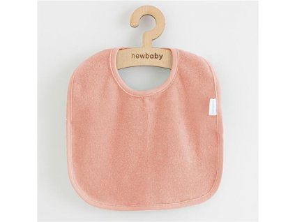 Dětský froté bryndák New Baby Comfortably pink