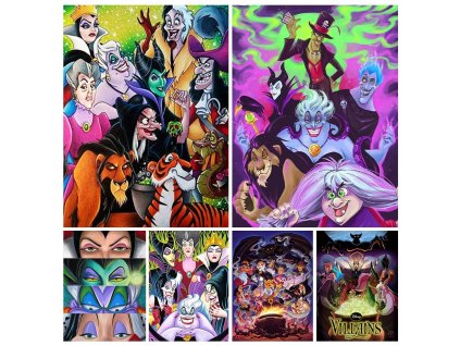 Disney Villains Diamond Painting Kit Full Diamond Embroidery Mosaic Picture Rhinestones DIY Cross Stitch Set Cartoon.jpg (1)