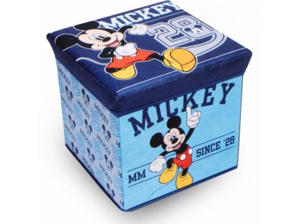 Úložný box na hračky Mickey Mouse s víkem