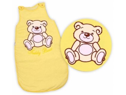 47163 274513 spaci vak teddy bear baby nellys zluty kremovy vel 2