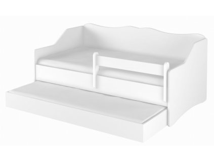 Dětská postel LULU 160 x 80 cm - bílá