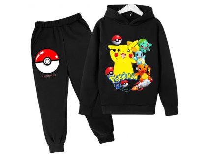 Boy Girl Pokemon Hoodie Suit Cotton Kids Hooded Sportswear Pikachu Set Pants Boys Clothes 2 pez.jpg 640x640.jpg (2)