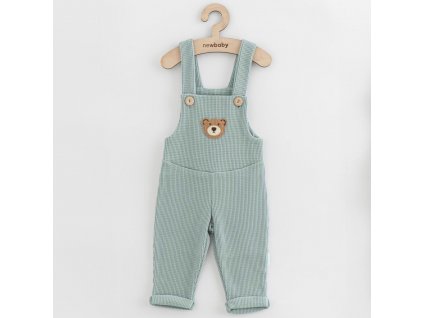 Kojenecké lacláčky New Baby Luxury clothing Oliver zelené (Barva Zelená, Velikost 56 (0-3m))