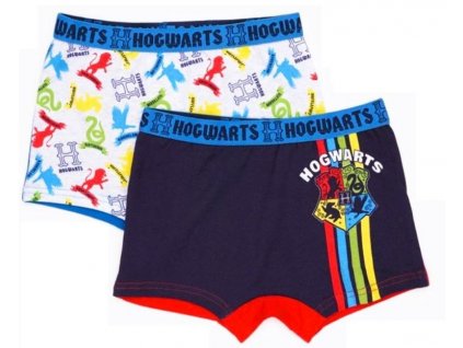 DUOPACK dětské BOXERKY HARRY POTTER (bio kvalita)